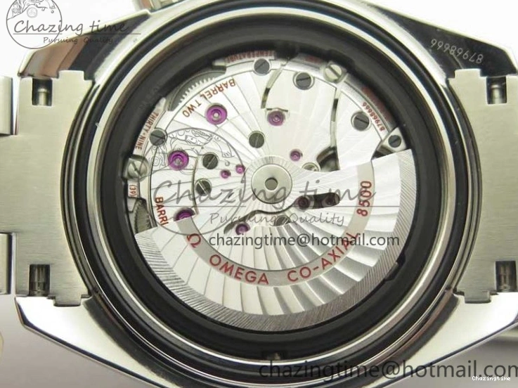 0309 EyeCatching Planet Ocean Professional Ceramic Bezel 45.5mm 1:1 VSF Best Edition Silver Markers on SS Bracelet A8500 Super Clone 8050